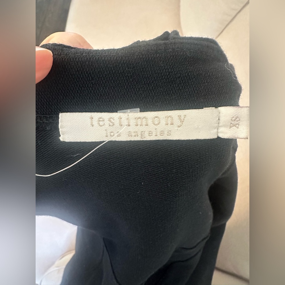 Designer Black Ruffle coat - Picture 9 of 9